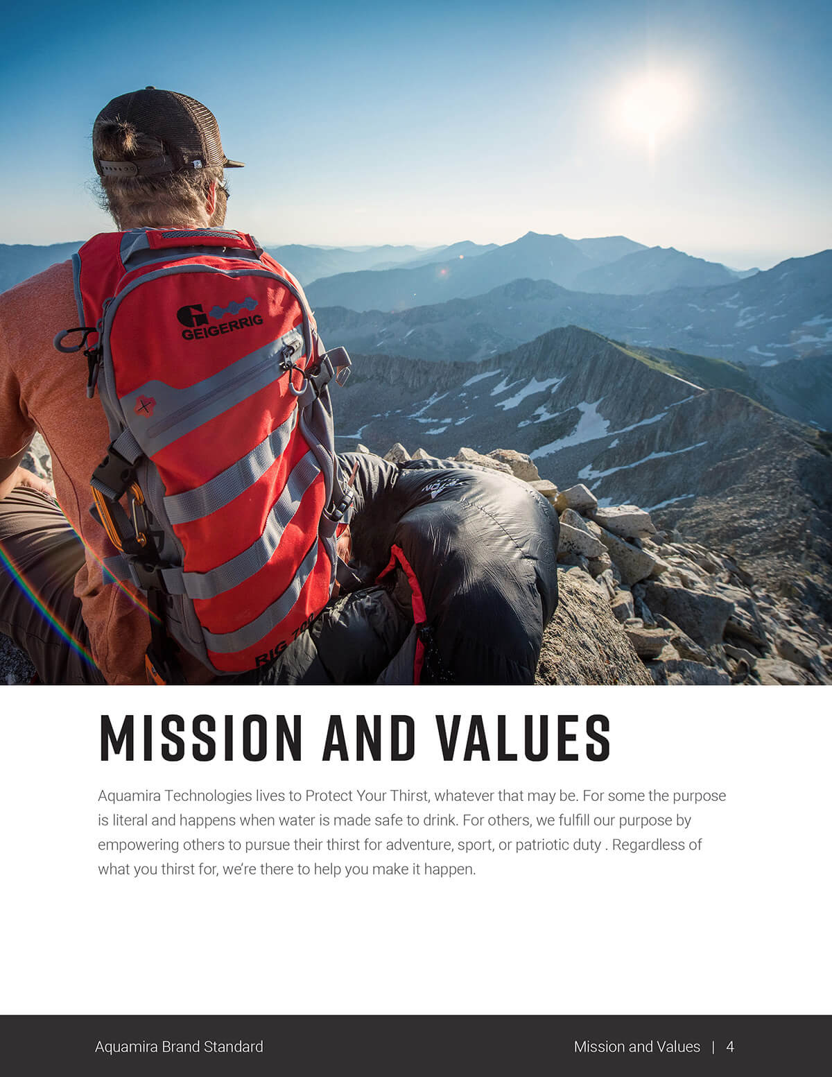 mission statement page