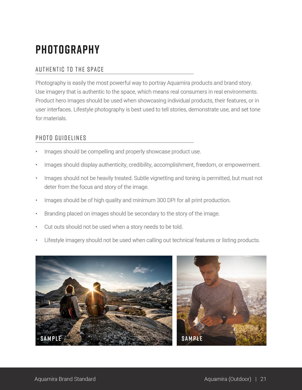 photography page