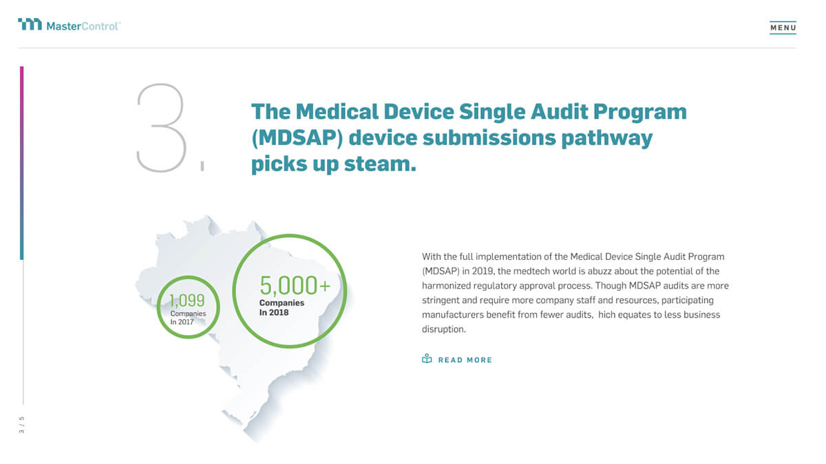 med device trends brief third trend design