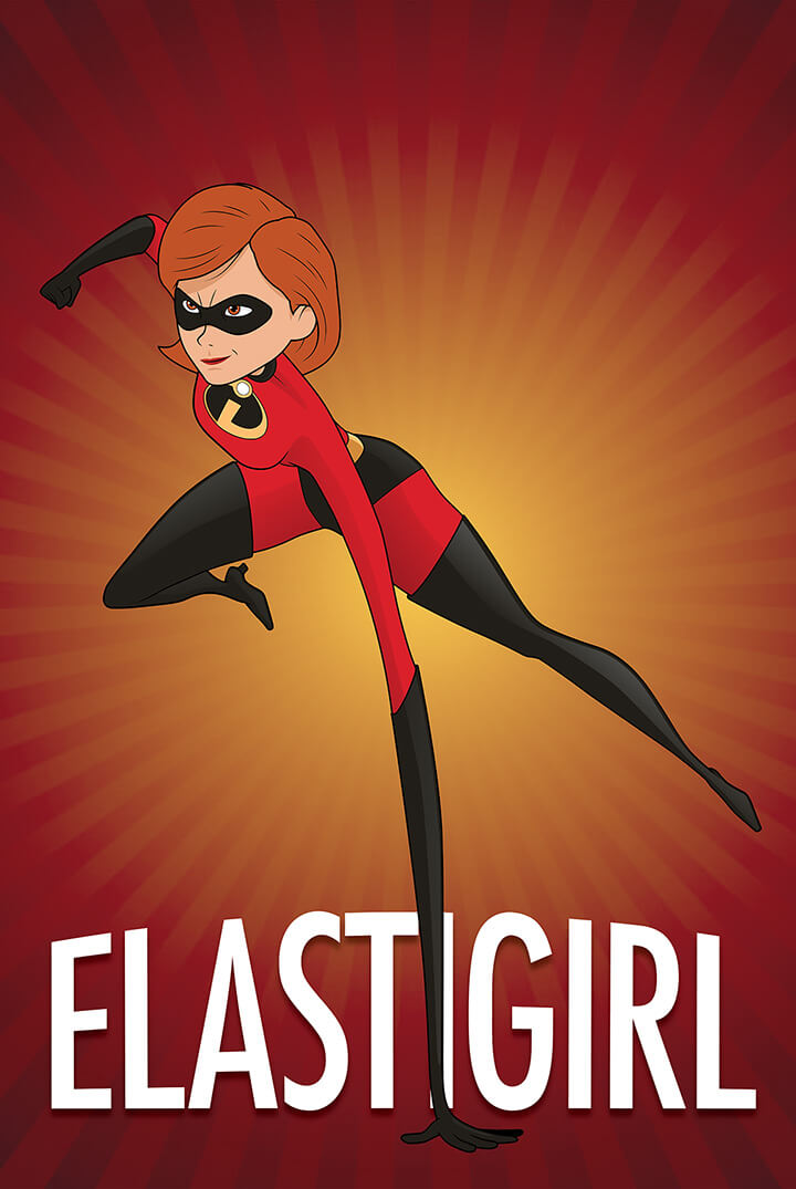 elastigirl poster