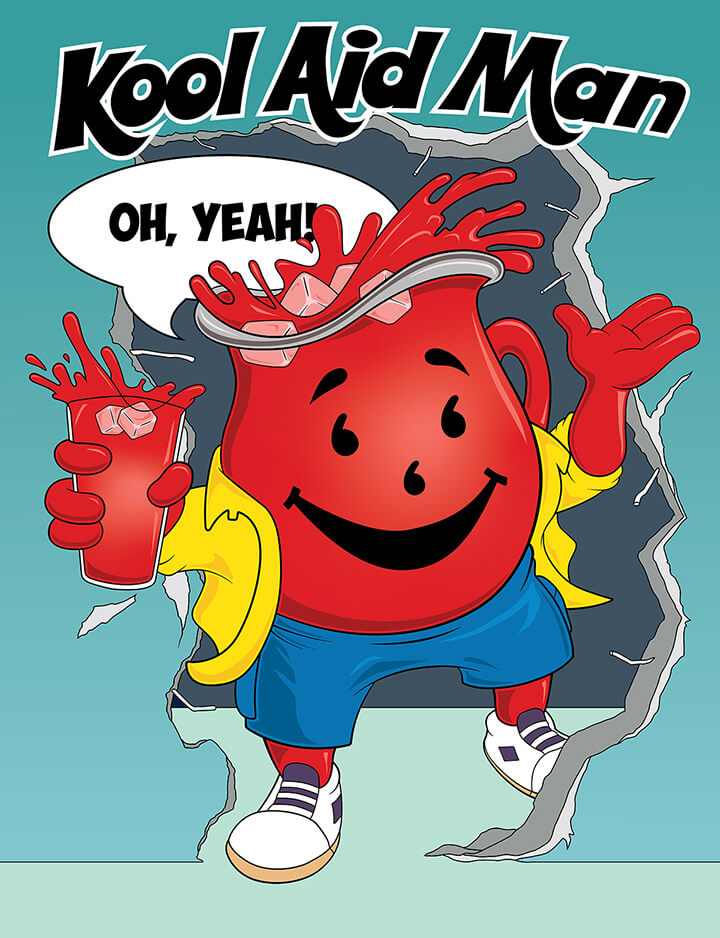 kool aid man poster