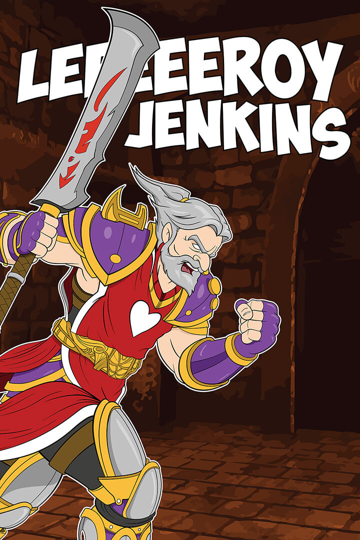 leeroy jenkins poster