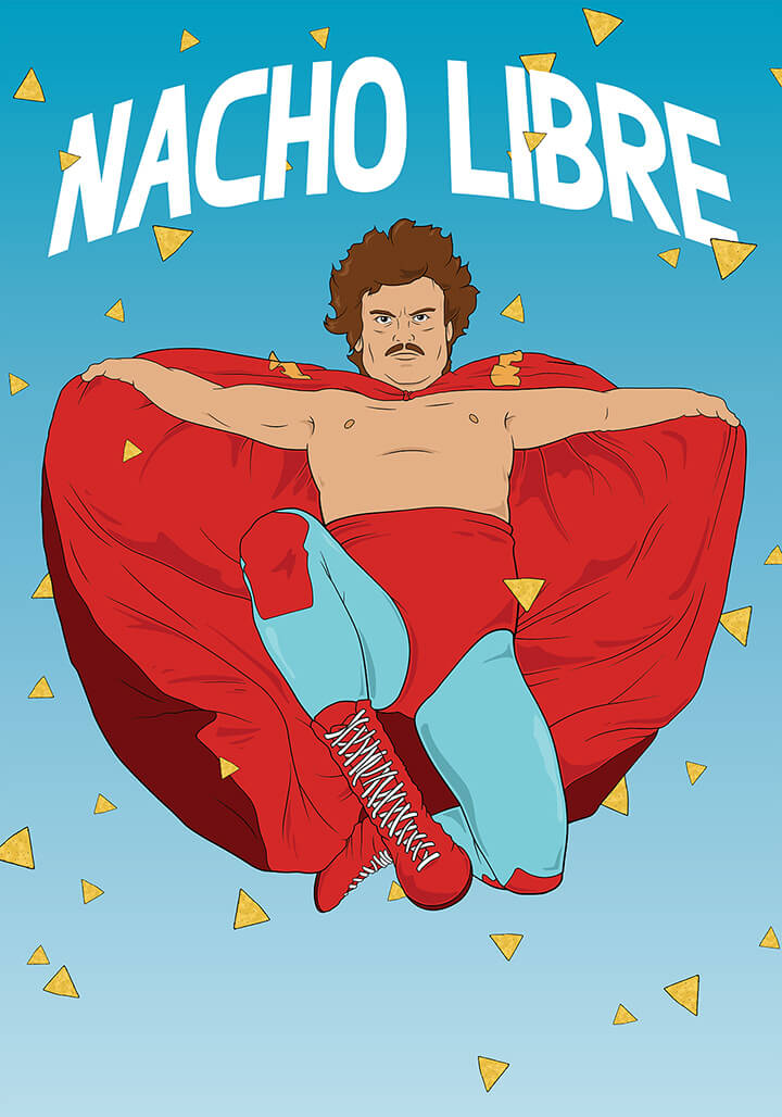 nacho libre poster
