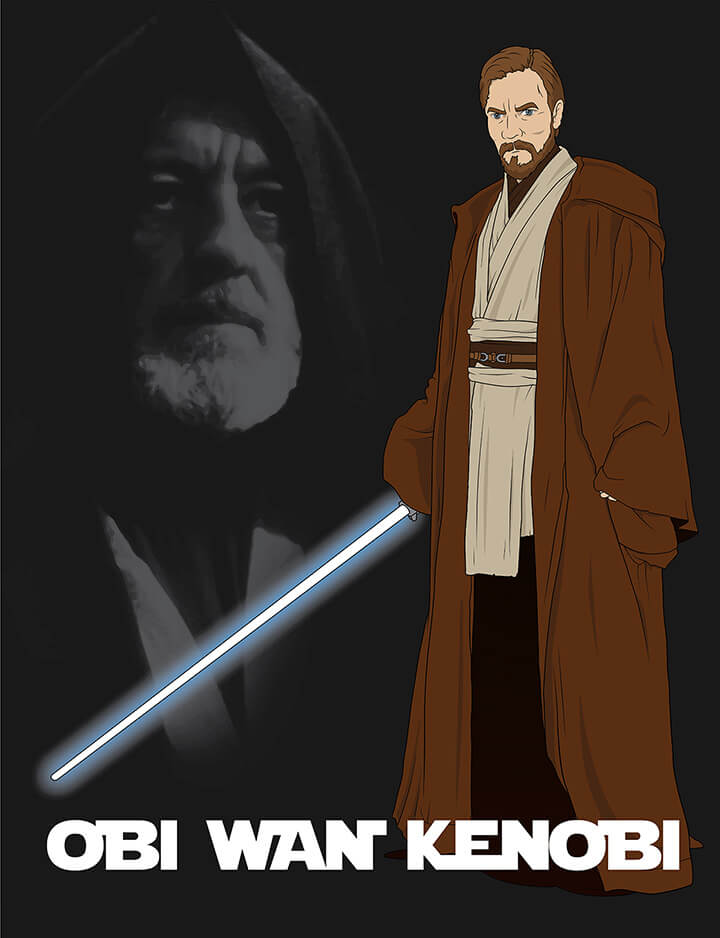 obi wan kenobi posters