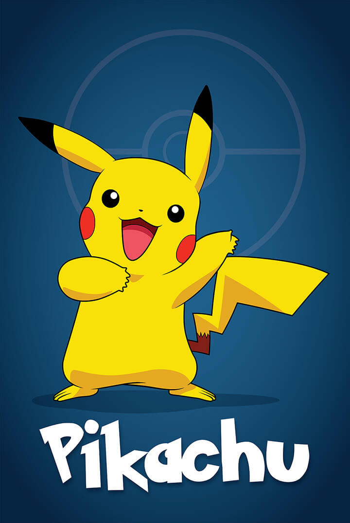 pikachu poster